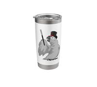 Parrot Wizard Magic Wand Stainless Steel Insulated Tumbler