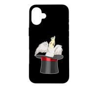 Parrot Wizard Top hat Case for iPhone 16 Plus