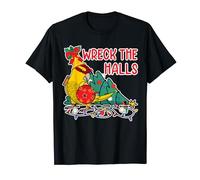 Parrot Wrecks The Halls I Yellow Lutino Kakariki T-Shirt