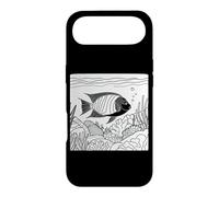 Parrotfish Line Art Aquarist Case for iPhone Air