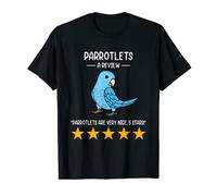 Parrots - A Review | Blue Parrotlet T-Shirt