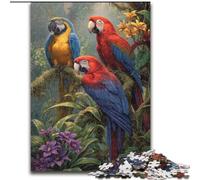 Parrots And Linnets Jigsaw Puzzles for Teenagers 1000 Jigsaws, Challenging Game for Is Ideal As A Gift for The Whole Family (50x75cm)