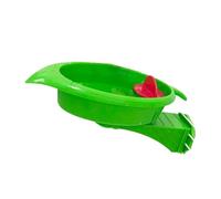 Parrots Bath Tub Feeding Tray Bird Interactive Sunflowers Mirrored With Feeder Bowl And Perch Bird Cage Accessories Cage Accessories