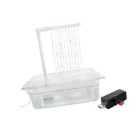 Parrots Bathtub Automatic Bath Low Noise Pumping For Budgies Cockatiels Lovebirds Automatic Pumping For Various Bird Small Bird Bath
