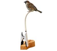 Parrots Cage Accessories- Cockatiel Perch, Flexible Bird Perches, Bird Cage Accessory Parrots Accessories Bendable Perches For Finch Budgies Parakeets Conures Comfortable Grip Standing Rod Exercise