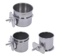 Parrots Cage Bowl Holder Feeding Bowl Stands Set Cup Bowl Holder For Small Size Bird Feeding Supplies