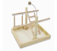 Parrots Cage Ladder Swing Wooden Swing Standing Supplies Bridge Training Parrots Standing Supplies Bird Perch Stand For Cockatiels