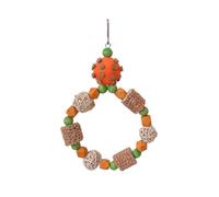 Parrots Chewing Toy Pet Bird Amusement Foraging Shredding Toy Bird Puzzle Train For Cognitive Development In Kids Colorful Parakeets Block