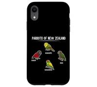 Parrots Of New Zealand Kakapo Kaka Kea Kakariki Case for iPhone XR