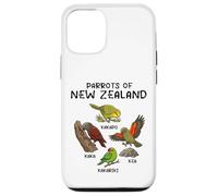 Parrots Of New Zealand Kakapo Kaka Kea Kakariki NZ Case for iPhone 12/12 Pro