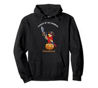 Parrots of the Caribbean Pullover Hoodie, Adult Unisex, Black, Medium