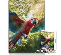 Parrots Paradise 1000 Piece Adult Puzzles Interactive Educational Skill Game Great Meaningful Gift Idea Size 50x75cm