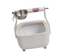 Parrots Potty Training Tool With Removable Bucket And Climbing Perch For Targeted Defecation Small To Large Bird Supply Indoor Bird Training Tool