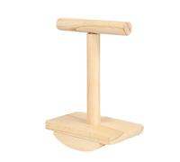 Parrots Rocking Stand Bird Toy Prickly Wood Interactives Spinnings Perches For Small To Mediums Parrots