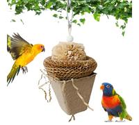Parrots Shredding Toys - Colorful Parrot Chew Toys, Paper Parrot Chewing Toys | Bird Shredding Chew Toys, Cute Multipurpose Bird Toys, Funny Chew Toys for Exercising, Exploring, Relaxing, Playing