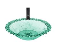Parrots Water Bowl Bird Bath For Outdoor Drinker Bird Food Water Bowl (Blue) For Parakeets And Budgies Large Feeder
