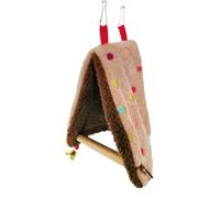 Parrots with Comfortable Hooks for Cage - Bird Shelter with Hammock and Perch for Cockatoo | For Winter Rest and Play Suitable for Inseparables, Conures and Canaries Indoor