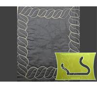 Parrs Border Rope Free Motion Quilting Ruler for Domestic Machines