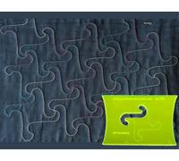 Parrs Rutters Riddle Jigsaw Free Motion Quilting Ruler for Domestic Machines