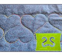 Parrs Shirley's Special Heart Border Free Motion Quilting Ruler for Domestic Machines