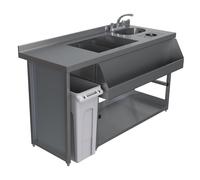 Parry MB-CSV15 Modular Cocktail Bar Station with Ice Well & Sink