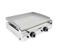 Parry PGF600G 2 Burner LPG Griddle Polished Steel Plate 600mm Wide