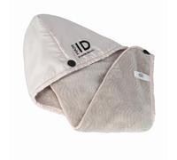 PARSA Beauty Hair ID 2-in-1 Women's Microfibre & Satin Hair Turban - Anti-Frizz Hair Towel for Hair Drying - Quick Drying & Gentle on Long Hair - Turban Towel with Buttons