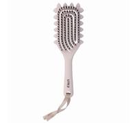 PARSA Beauty LOV.U Curling Brush with Spirals for Defined Curls, Gentle Styling, Ideal for Curly Hair, Pink