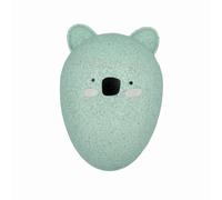 PARSA Beauty Nature Kids Detangler without Handle Made of Wheat Straw with Koala Print - Climate Neutral Hair Brush for Children without Tugging