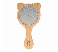 PARSA Beauty Nature Kids Wet&Dry Hair Detangling Brush with Koala Print Bamboo for Dry and Wet Hair