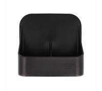 PARSA BEAUTY Silicone Shower Holder, Flexible Shower and Bath Holder, Non-Slip Waterproof Black