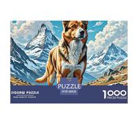 Parson Russell Terrier 1000 Piece Jigsaw Puzzle Educational Games Creative Pet Dog Jigsaw Puzzle Puzzle Game for Adults And Kids 38x26cm/1000pcs