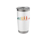 Parson Russell Terrier Evolution Retro Jack Russell Terrier Stainless Steel Insulated Tumbler