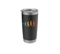 Parson Russell Terrier Evolution Retro Jack Russell Terrier Stainless Steel Insulated Tumbler