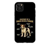 Parson Russell Terrier Funny Anatomy Chart Dog Owner Case for iPhone 11 Pro Max