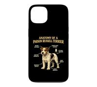 Parson Russell Terrier Funny Anatomy Chart Dog Owner Case for iPhone 13