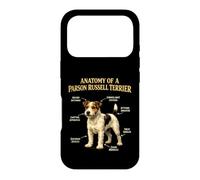 Parson Russell Terrier Funny Anatomy Chart Dog Owner Case for iPhone 17 Pro