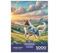 Parson Russell Terrier Jigsaw Puzzles for Adults Gifts 1000 Pieces Challenging Games Home Decors Cute Animal Jigsaw Puzzle for Adults And Kids 38x26cm/1000pcs