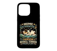 Parson Russell Terrier Napping Dog Owner Funny Home Quote Case for iPhone 15 Pro Max