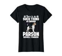 Parson Russell Terrier Owner Enough Parson Russell Terrier Value Graphic T-Shirt, Women, Black, S
