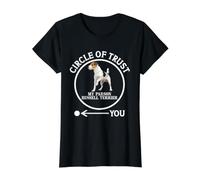 Parson Russell Terrier Owner Trust Parson Russell Terrier Value Graphic T-Shirt, Women, Black, S