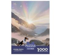 Parson Russell Terrier Puzzle 1000 Pieces Adults Teens Educational Creative Pet Dog Precision Fit 38x26cm/1000pcs