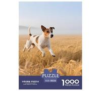 Parson Russell Terrier Puzzle 1000 Pieces Adults Teens Educational Creative Pet Dog Precision Fit 38x26cm/1000pcs