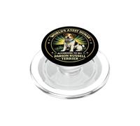 Parson Russell Terrier World's Okayest Human PopSockets PopGrip for MagSafe