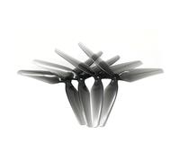 Part 2 Pairs Of 8X4X3 8040 3-blade Black Fiberglass Nylon Propellers, Fit For 8-inch Multirotor FPV Drone (2CW+2CCW) Replace