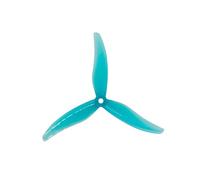 Part 4 Pairs 8 Pieces For 5536 5.5X3.6X3 3 Impeller PC 5.5 Inch Propeller, RC FPV Freestyle Drone Parts Replace(4 pair Blue)