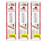 Part Baked Stone Oven Baguettes, 250g 3-8 Pcs (3x250g)