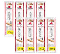 Part Baked Stone Oven Baguettes, 250g 3-8 Pcs (8x250g)