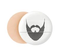 Part Beard Man Expression Air Cushion Makeup Foundation Sponge Powder Puff