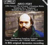 Part: Cello Concerto Pro et Contra / Perpetuum Mobile / Symphony No. 1 Polyphonic / Symphonies 2 & 3 (1992-05-03)